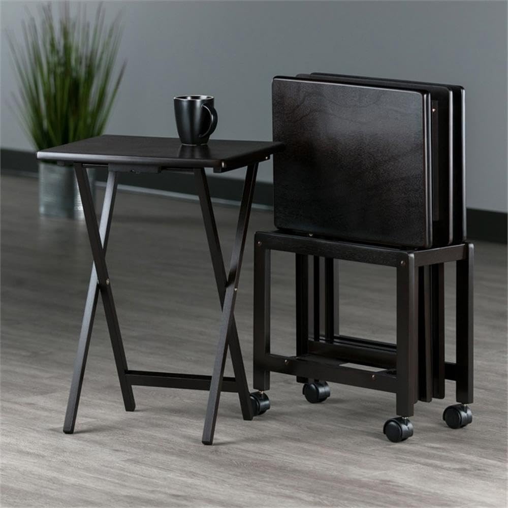 Winsome Wood Allen TV Table, Coffee, 19&quot;W x 14.5&quot;D x 25.9&quot;H