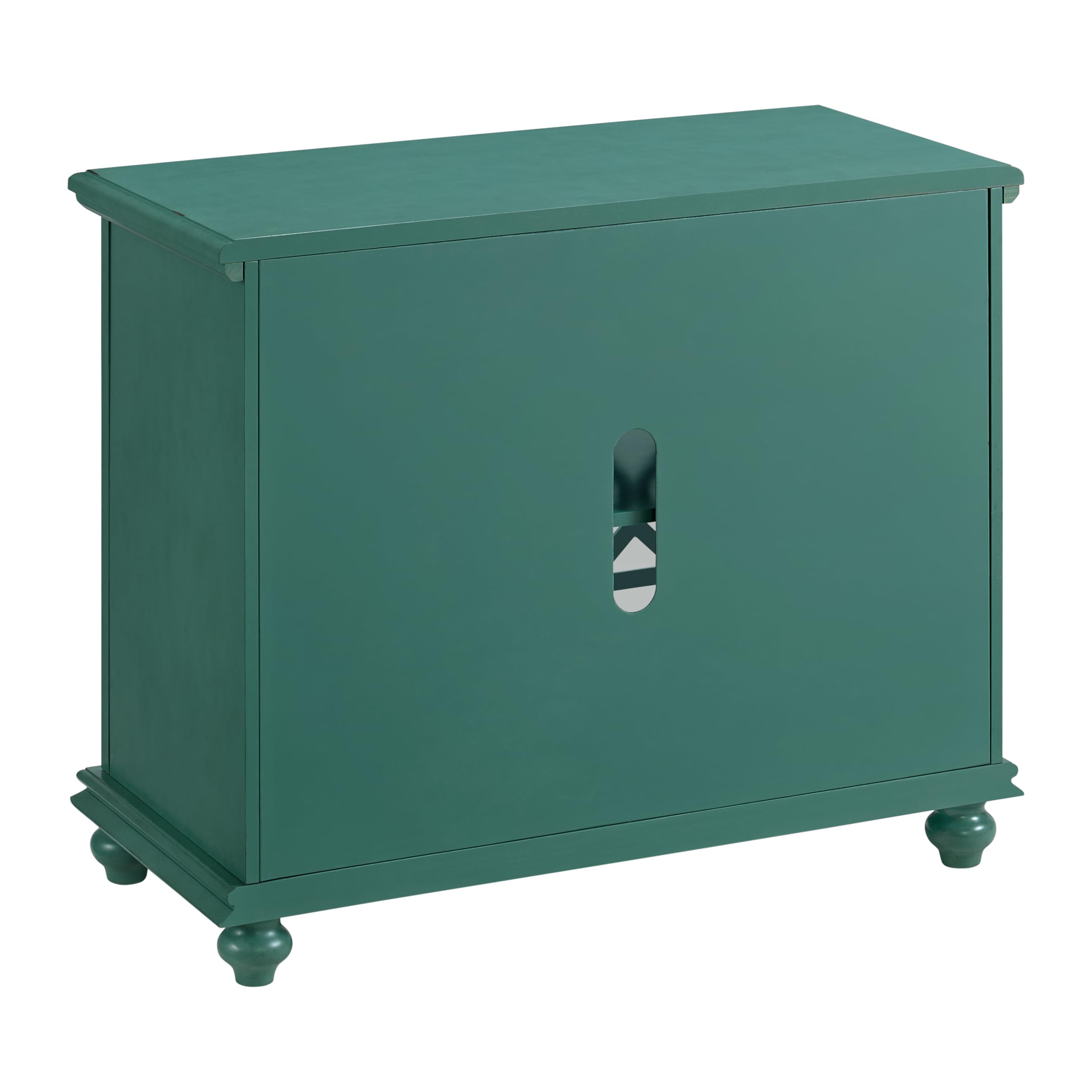 Martin Svensson Home Elegant Tv Stand, 38&quot; W X 32&quot; H, Antique Teal-Green