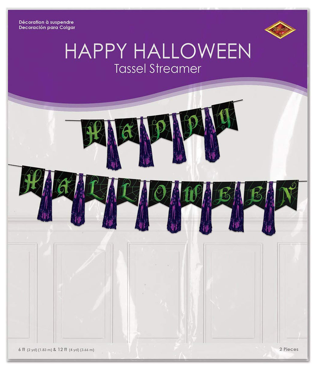 Happy Halloween Tassel Streamer