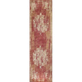 Rizzy Home Alora Decor Euphoria 2'6" X 8' Distress Red/Gray/Rust/Blue Hybrid Area Rug