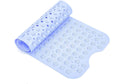 PARVY NonSlip PVC Rubber Bath Mat with Suction Cup for Bathtub and Shower Bathroom Bath Mat Shower Mat  100x40 cm