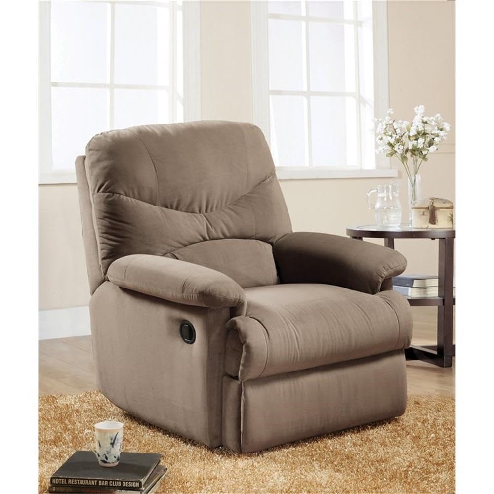 Acme Furniture Arcadia Recliner in Light Brown