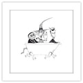 Trends International Gallery Pops Disney Tim Burtons The Nightmare Before Christmas - Bathtub Wall Art Wall Poster, 12 x 12, Wh