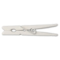 LWR CRAFTS Wooden Large Clothespins 3-5/16' 8.4cm 30 Pieces Per Pack (White)