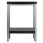Winsome Wood Jared End Table, Espresso Finish, 18 inches