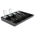 Rv77 Cash Register Drawer, 4 Bill/3 Coin Market Storage Coin Register, Cash Money Tray Replacement Insert Tray Storage Case With