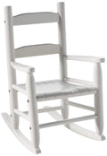 Lipper International Childs Rocking Chair, 14.5 W x 19.75 D x 23.75 H, White