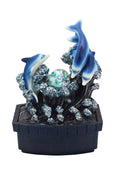 Ore International Dolphin Table Fountain, 11.5 Inch , Multicolor