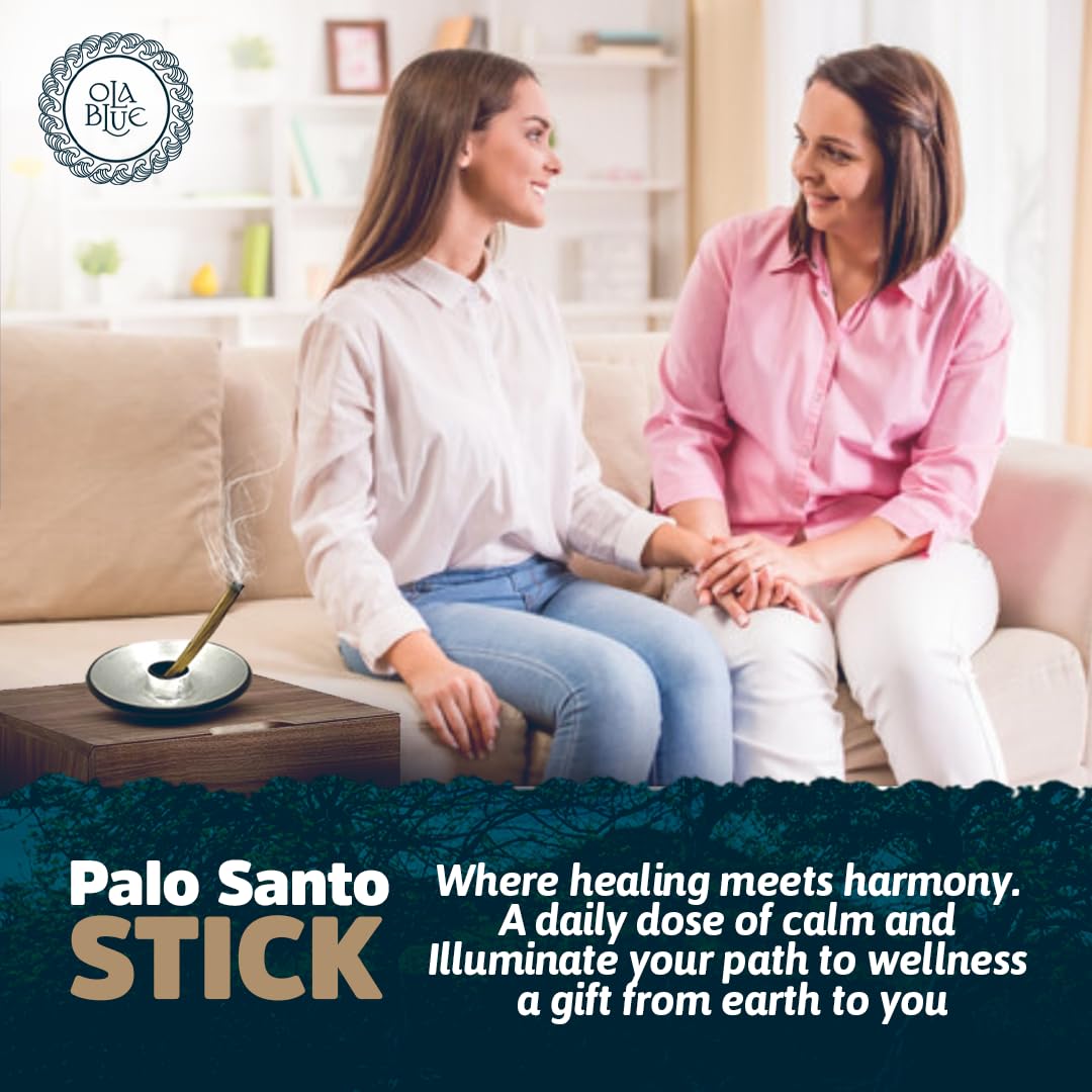 Palo Santo Smudging Sticks Premium (12 Pack) From Peru -100% Natural Incense, High Resin For Spiritual Cleansing-Substantially H