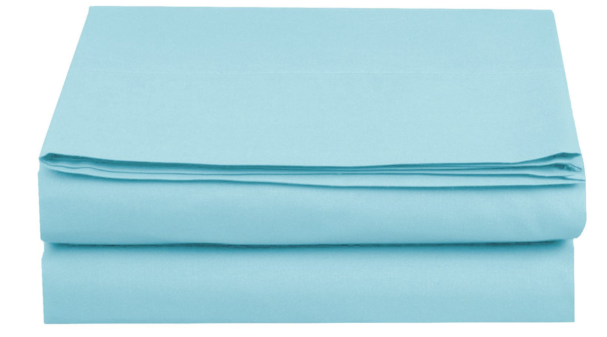 Luxury Fitted Sheet on Amazon Elegant Comfort Wrinkle-Free 1500 Premier Hotel Quality 1-Piece Fitted Sheet, King Size, Aqua
