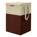 Non Woven 75 L Laundry Basket for Clothes with Lid | Garment Protector Cover | Laundry Bag for Clothes | Clothes Basket | Basket