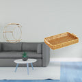 Enakshi Modern Multifunctional Wall Mounted Shelf And Woven Fruit Basket Decorative Space Saving Display For Collectibles Trophy