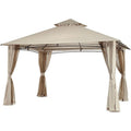 Garden Winds Replacement Canopy Top Cover for The Menards Backyard Creations 5LGZ2001-PU, 272-0648 13 x 10 Gazebo - RipLock 35