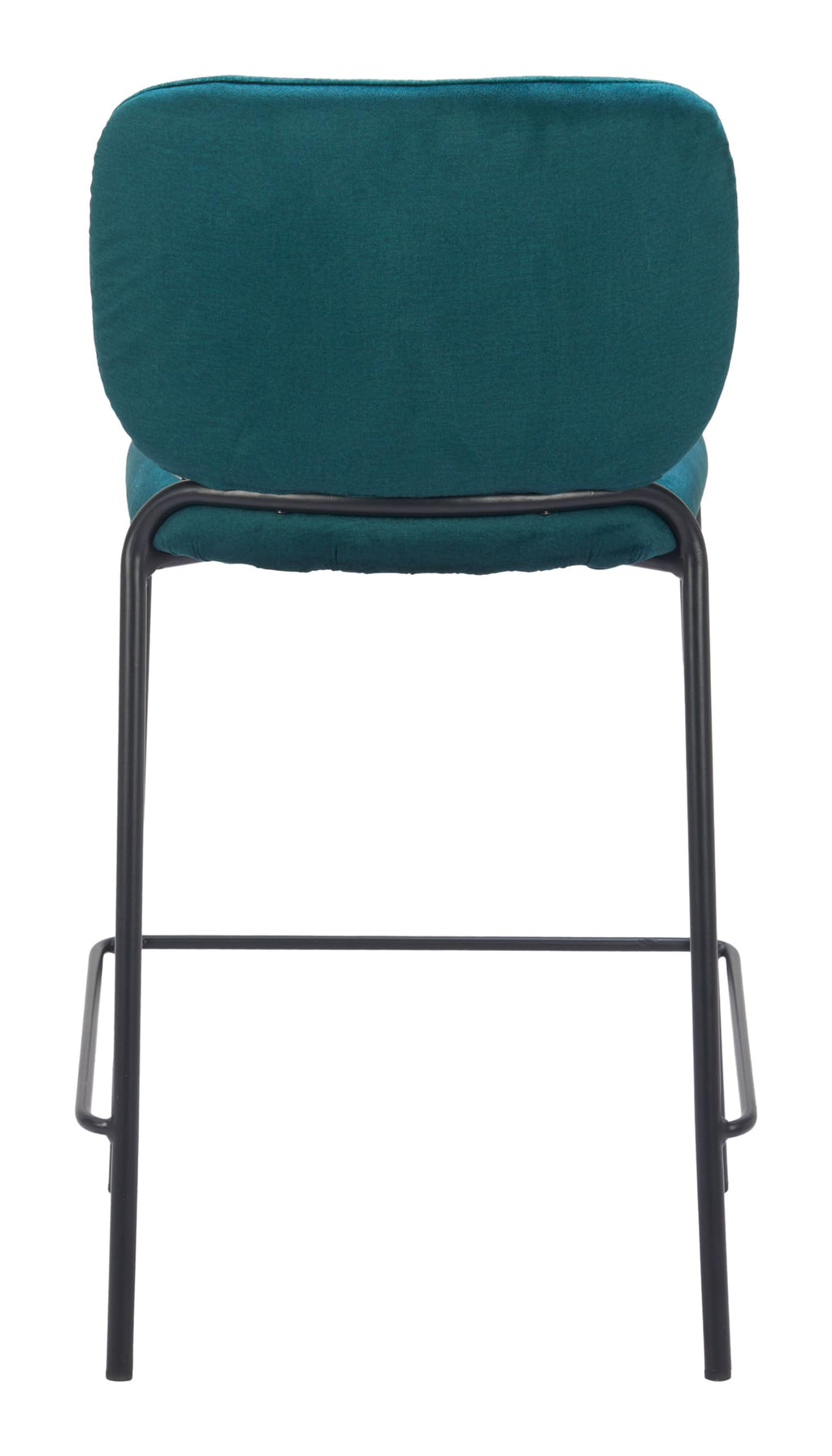 Zuo Plat Counter Stool Green