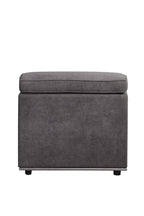 ACME Alwin Modular - Armless Chair, Dark Gray Fabric/Dark Gray Fabric/Contemporary/Casual
