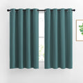 Nicetown Insulated Curtains Blackout Draperies - Triple Weave Thermal Insulated Solid Ring Top Blackout Panels/Drapes For Bedroo