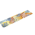 Jonathan Y Amc100B-28 Tropics Palm Leaves Indoor Outdoor Area-Rug Bohemian Floral Easy-Cleaning High Traffic Bedroom Kitchen Backyard Patio Porch Non Shedding, 2 X 8, Cream/Orange