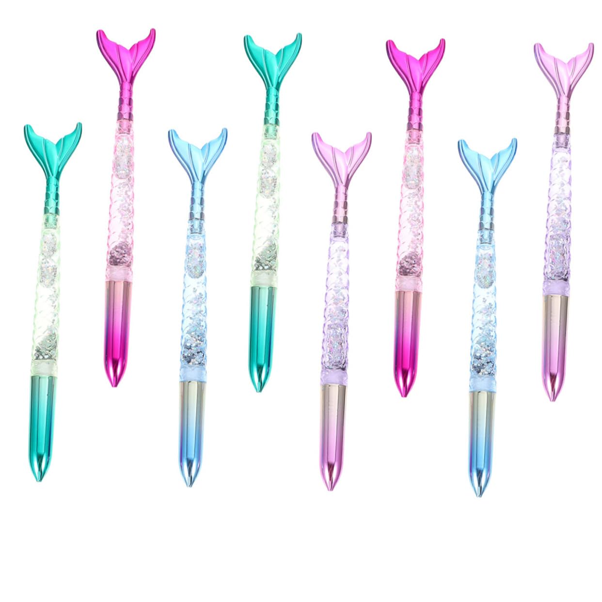 Tofficu 1 Set Mermaid Ballpoint Pen Mermaid Gel Pen Ball-Point Pen Black Gel Pens Medium Point Ball Point Pens Black Ballpoint P