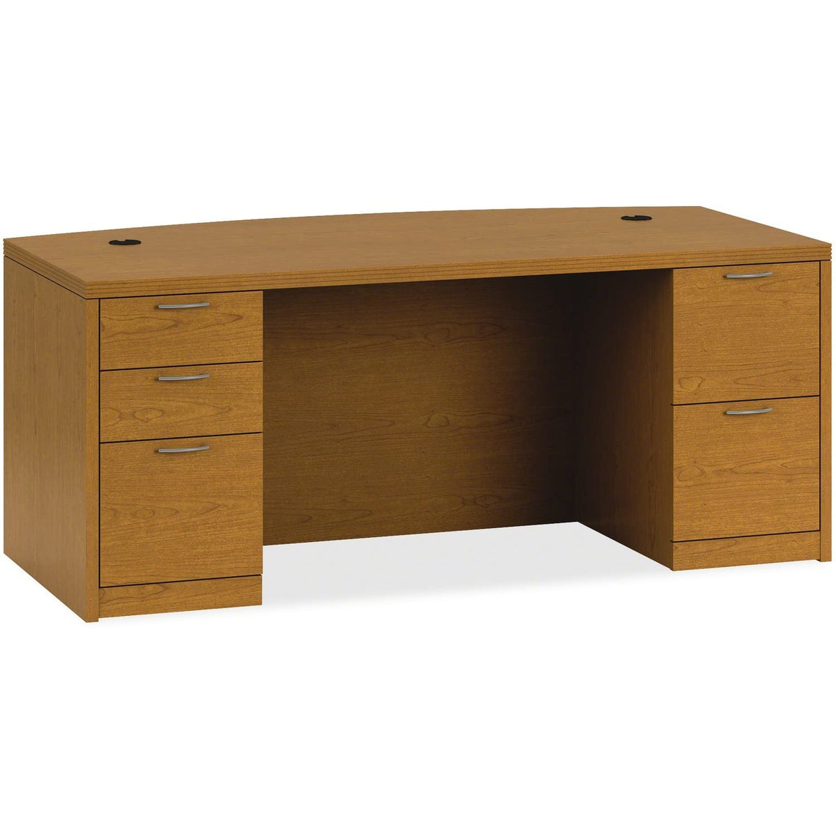 Hon Valido Series Bourbon Cherry Laminate Desking, Brown