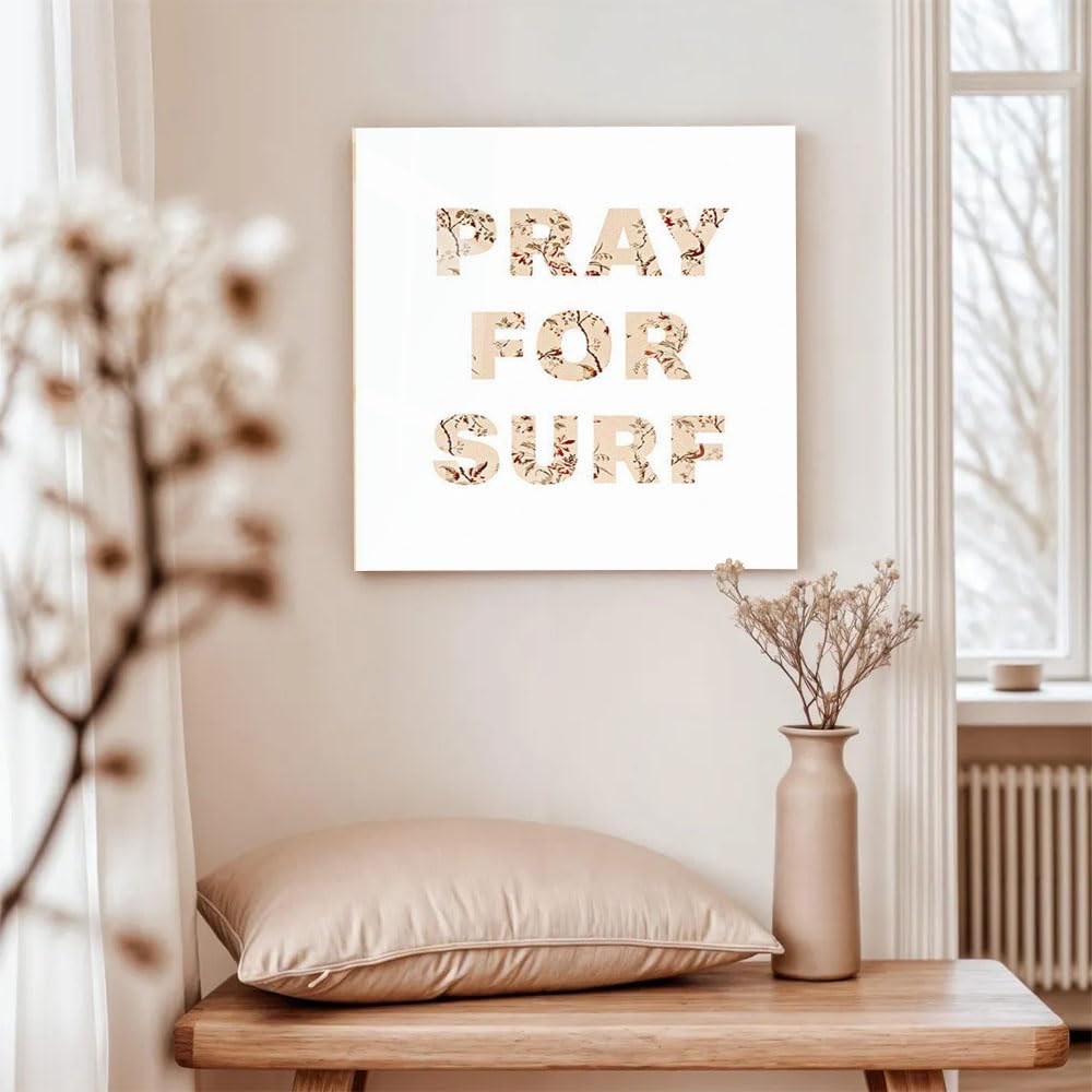 DesignSkinz Wall Art | Acrylic Glossy Printed Frame|Home Decor for Living Room, Bedroom, Office, Study, Shelf (17x17inch)  Pray