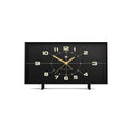 NEWGATE Wideboy - Retro Inspired Alarm Clock - Analogue Alarm Clock - Bedside Alarm Clock - Battery Alarm Clock - Silent Alarm C