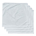 4 Pack Feather Proof Pillow Protectors 18X18 Waterproof Cover For Goose Down Square Throw Pillows
