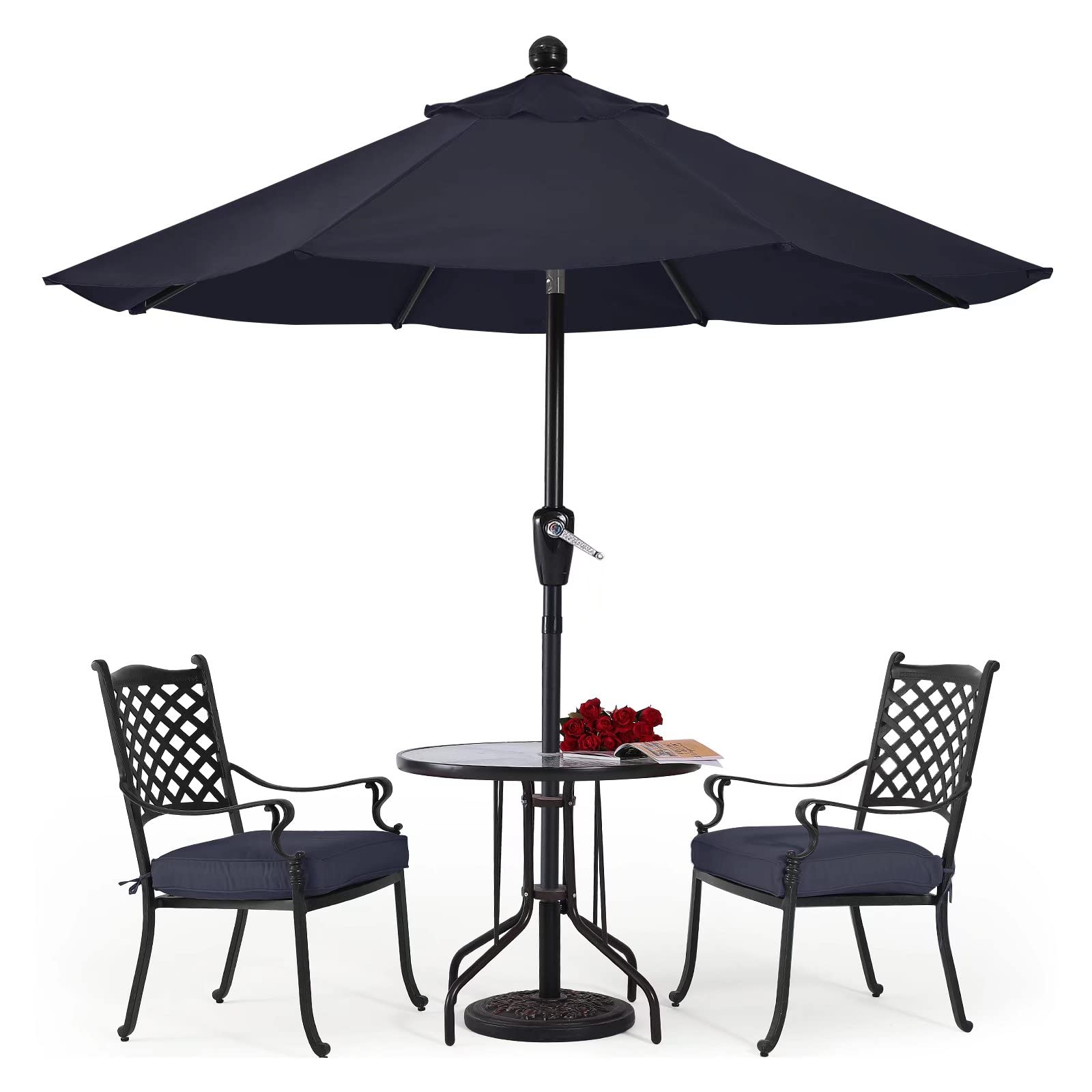 Abccanopy Durable Patio Umbrellas 7.5' Navy Blue