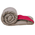 Svt Microfiber 200Tc Comforter (Single_Grey & Pink)