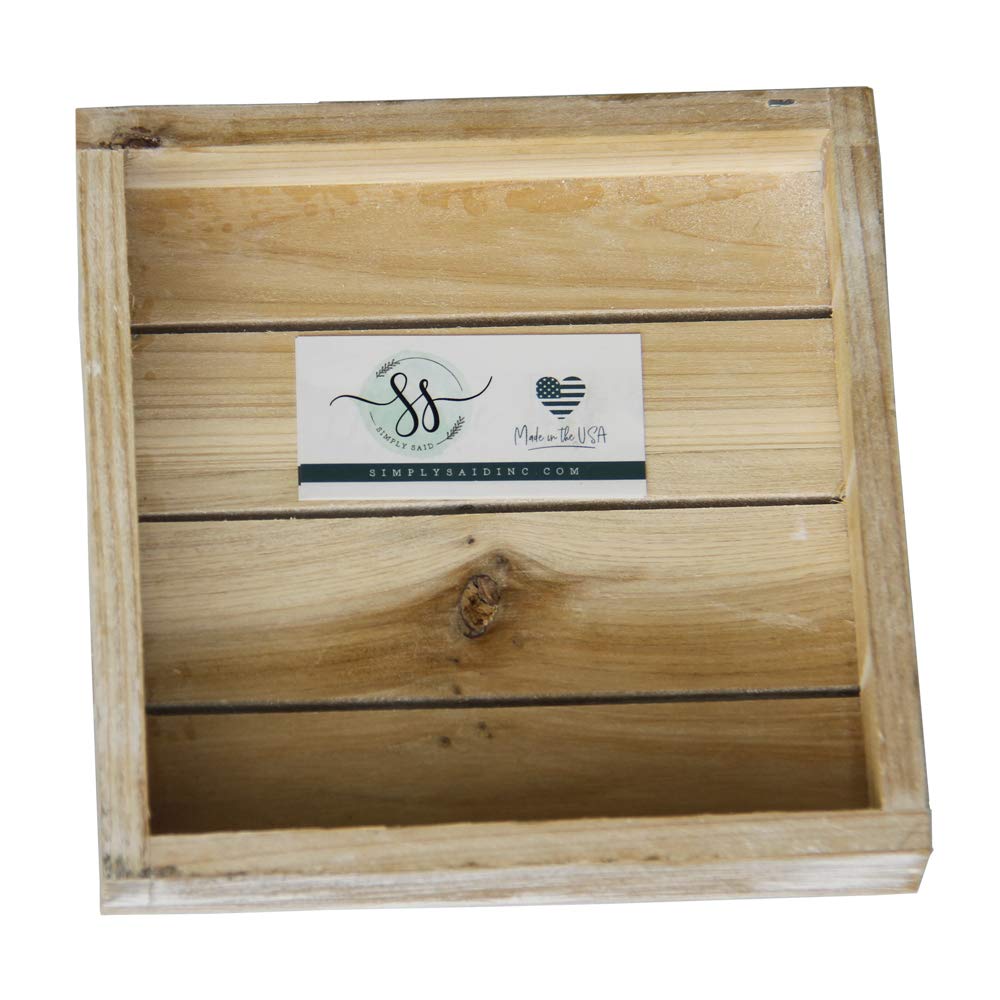 Sincere Surroundings Pet1290 Motherhood - 6 X 6 White