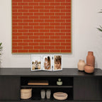 3 Picture Frame 4X6 Triple Hinged Mdf Wood With Glass Front Three Opening Photo Frame Stand Vertical On Tabletop, White