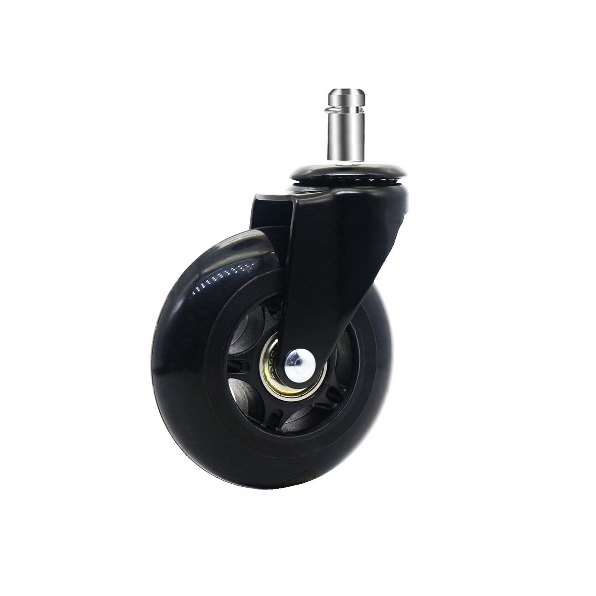 3    Desk Chair Caster Wheels, Heavy Duty Office Chair Ball Casters Quick & Quiet Rolling Over The Cables Protect Your Floor Uni