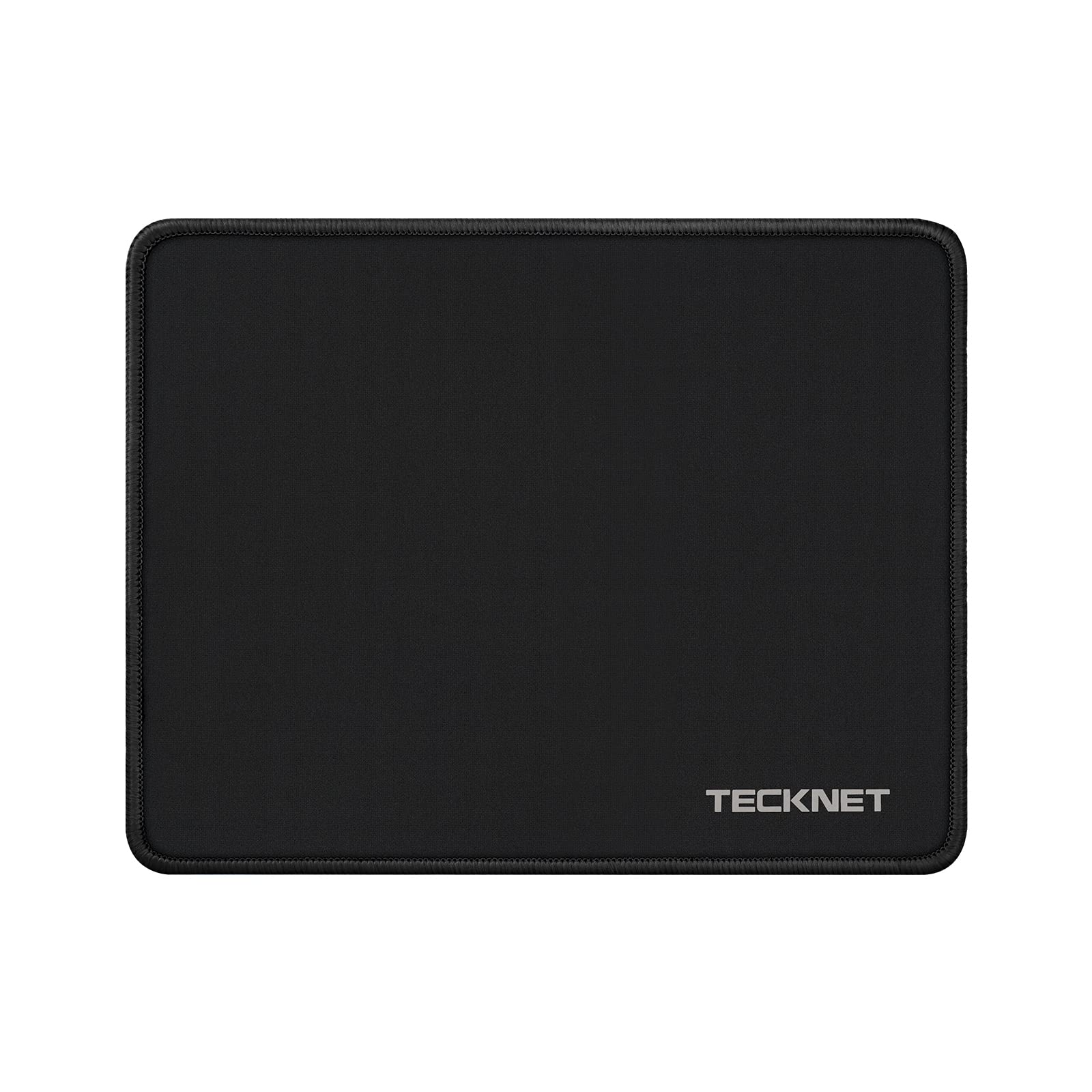 Tecknet Mouse Pad With Anti-Fray Stitching, Waterproof Surface & Non-Slip Rubber Base With Stitched Edges Gaming Mouse Mat For L