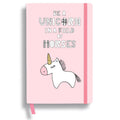 Ricco Bello Wide Ruled Hardcover Diary Journal School Notebook For Kids, Tweens - Bookmark, Band Closure, Storage Pocket, 5.7 X
