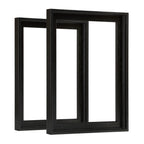 FOLKOR Floating Canvas Frame for 16x20 Inch Painting, 2 Pack Floater Frame for Canvas Prints, 0.9'' Rabbet Depth Art frame for W