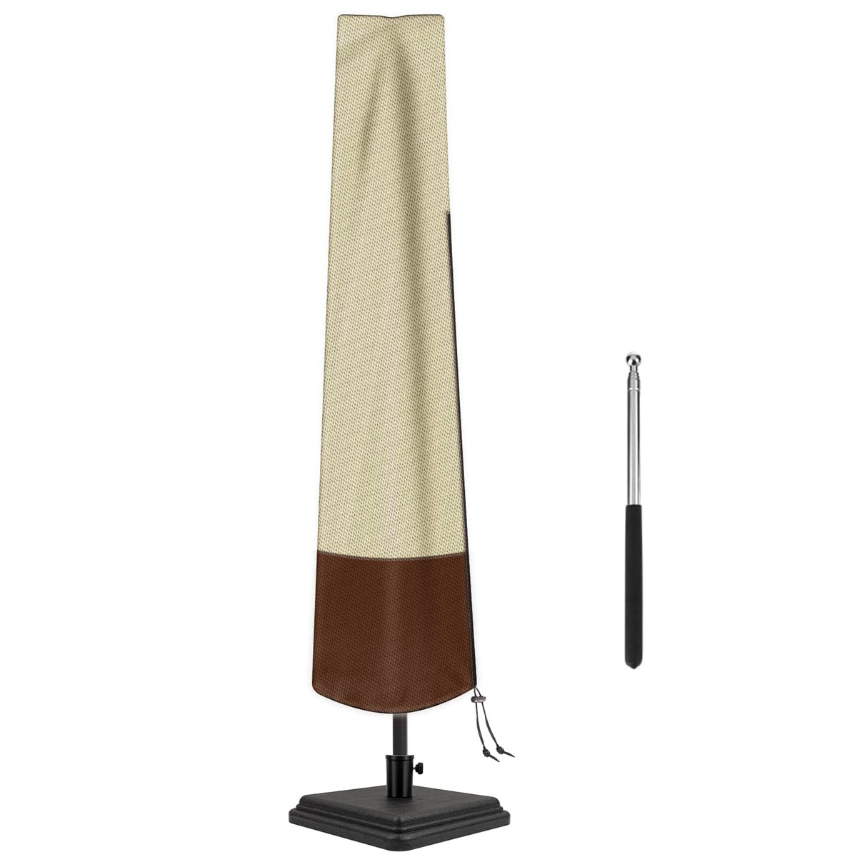 Patio Umbrella Cover Waterproof Umbrella Covers For Outdoor Umbrellas Heavy Duty 600D Oxfard Protective 7 To 9Ft Parasol Market