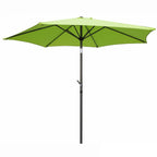 International Caravan Furniture Piece Outdoor 8 Foot Aluminum Umbrella