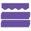 Ultra Purple Scalloped Border Trim, 35 Feet Per Pack, 6 Packs