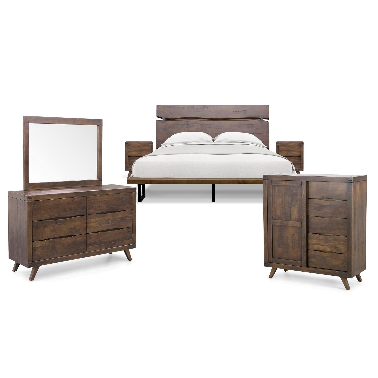 Steve Silver Pasco King 6-PC Bedroom Set