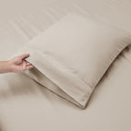 Nestl Extra Deep Pocket Sheets - Fits Mattress 18-24 Inches Deep, Extra Deep Pocket King Size Sheets Sets, 4 Piece King Size Sheets, King Sheets Deep Pocket, Linen Sheets