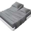 SPRINGSPIRIT Split Top King Sheets Sets for Adjustable Bed, 4 Piece Bed Sheets Set Deep Pockets, Extra Soft and Breathable Beddi