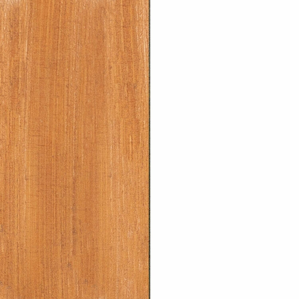 South Shore Hoya Queen Wooden Bed & Rattan Wall-Mounted Headboard Set, White & Natural - Stylish Floral Design for Modern Bedrooms