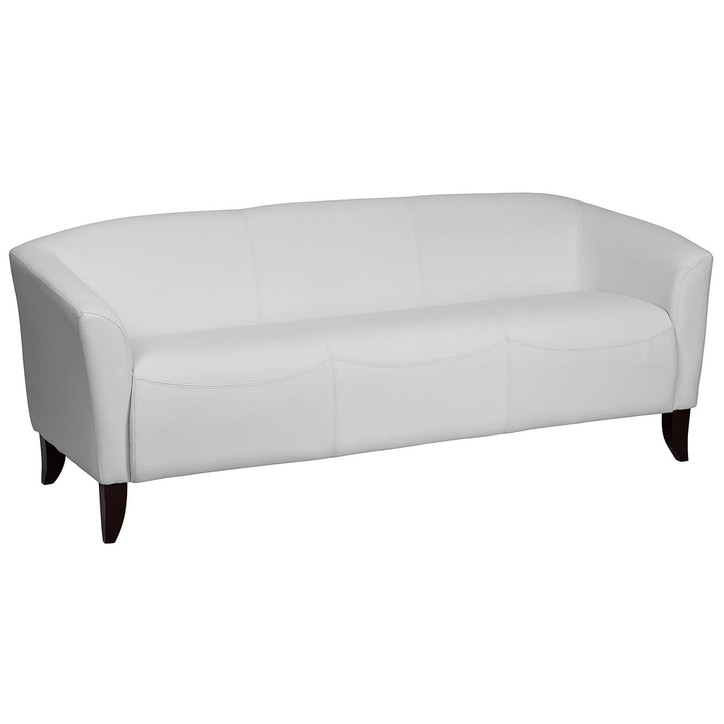 Flash Furniture HERCULES Imperial Series Ivory LeatherSoft Sofa