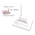 Referral Cards For Salon | 50 Pk | 2X3.5    For Client Loyalty Discount Business Cards Small Business Spa Scissors And Brush Sof