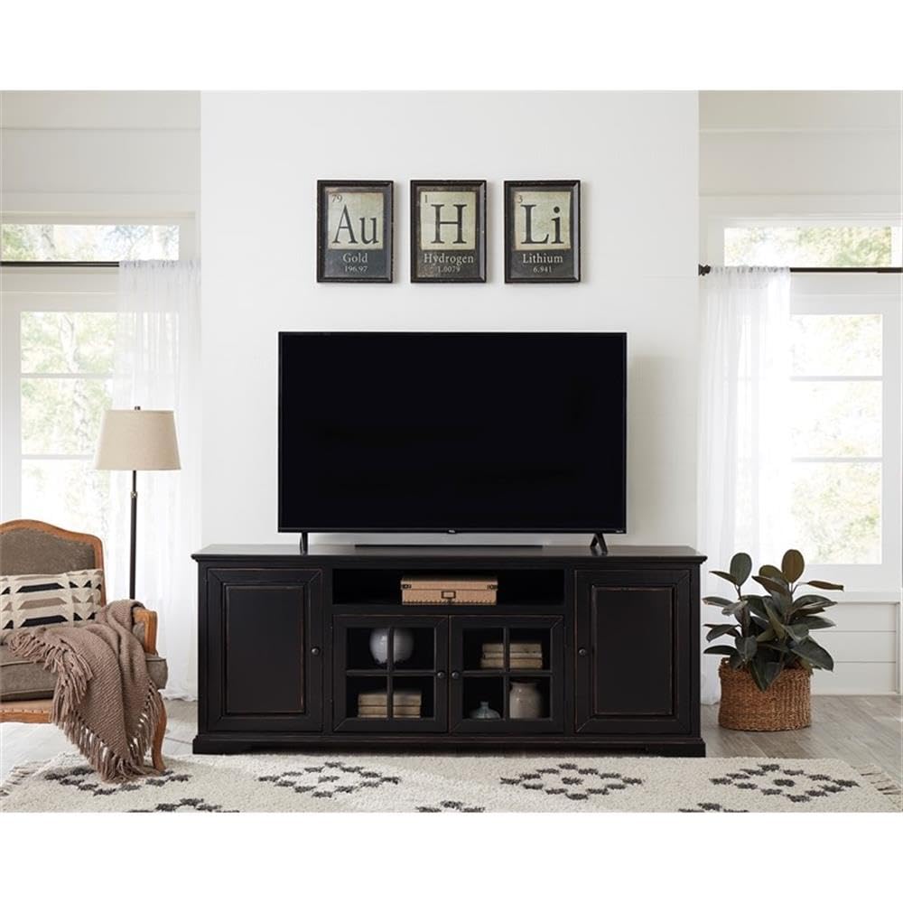 82 Inch Console - Vintage Black