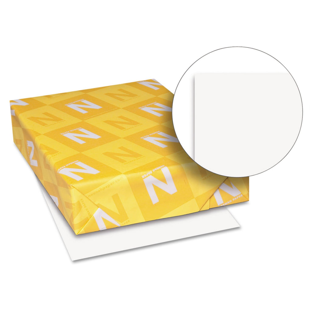 Neenah Exact Vellum Bristol, 8.5' X 11', 67 Lb/147 Gsm, White, 94 Brightness, 250 Sheets (80211)