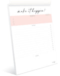 To Do List Notepad A5 Size (8.3'X5.8') Motivational And Inspirational Daily To Do List Planner, Productivity Planner, Stylish