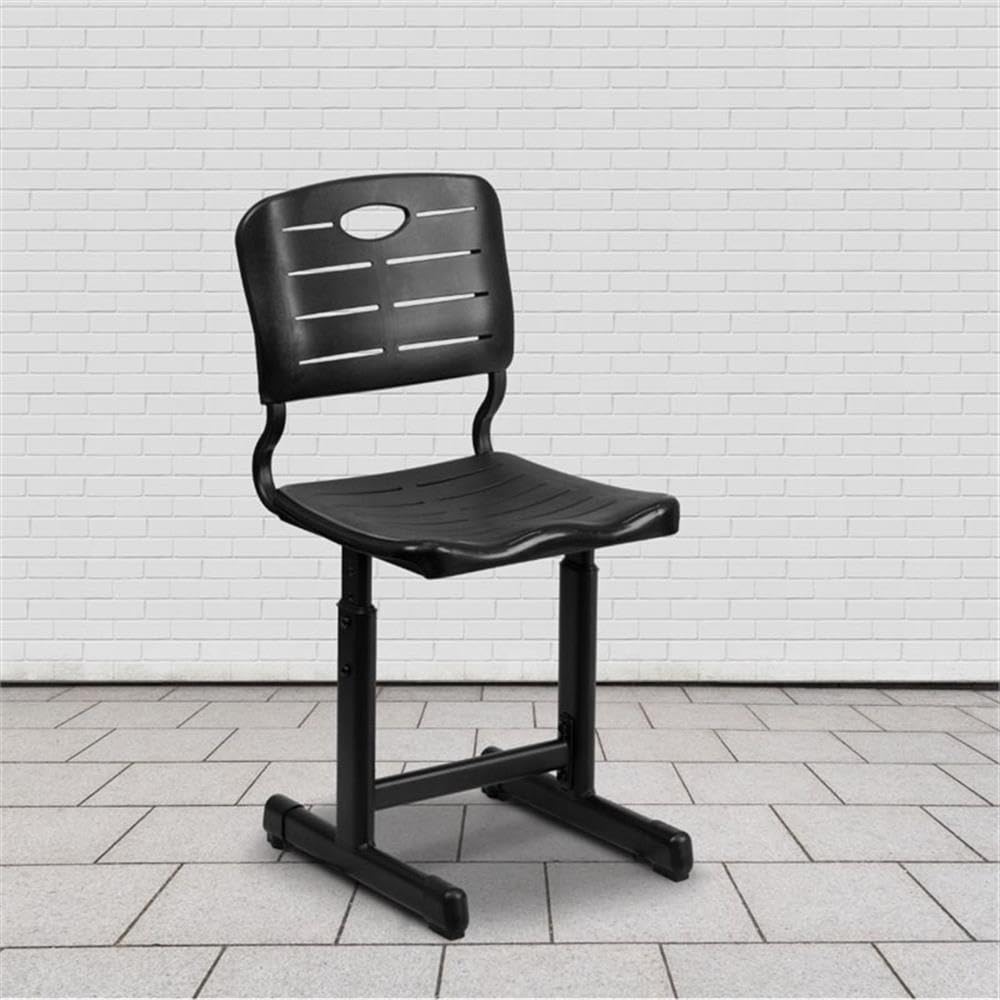 Flash Furniture Adjustable Height Black Student Chair - Thumbnail 2