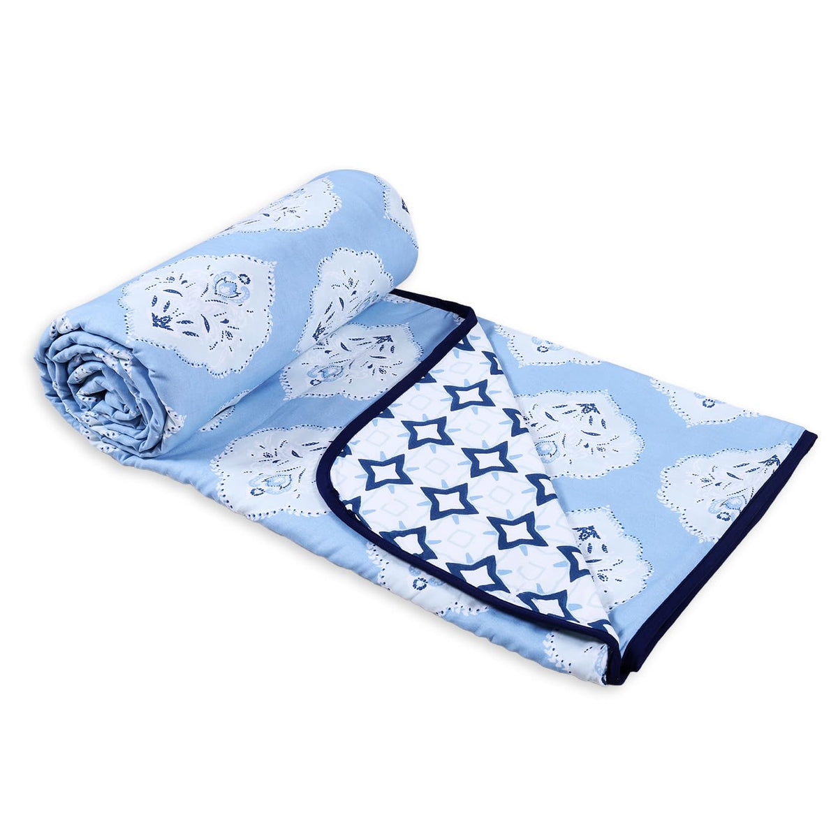 Cloth Fusion All Season Cotton Blend Dohar, Double Bed 87x80 inch