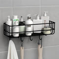 HOUZA WallMounted Bathroom Rack  Self Adhesive Organizer,    & SpaceSaving with Lightweight, Effortless Setup (Pack of 1)