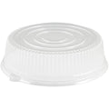 Maryland Sovereign Clear Plastic Round Tray Lid, (12'') 1 Pc. - Durable & Stylish Design, Perfect for Parties, Events, Catering,